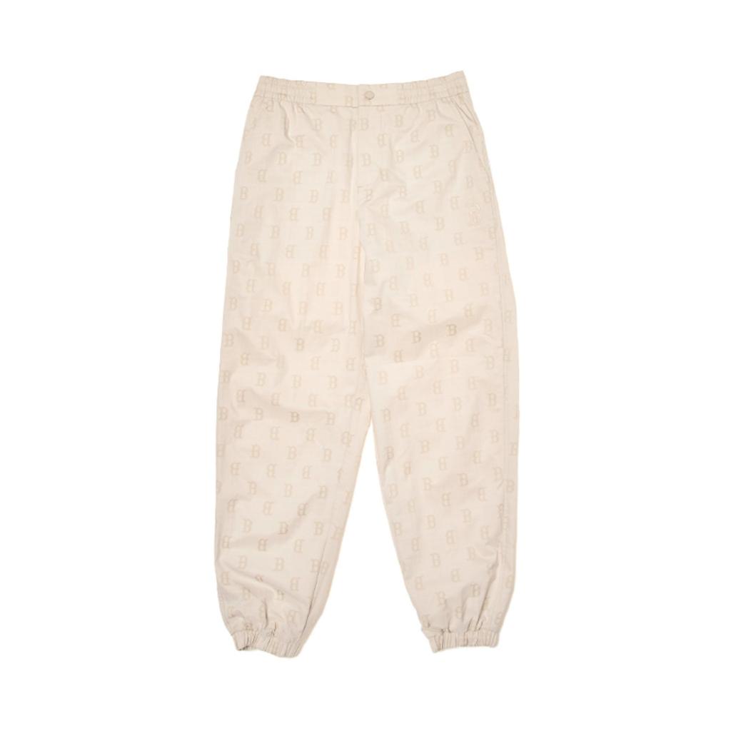 MLB Boston Red Sox Classic Monogram Knitted Sweatpants Unisex Cream 3AWPM0144-43CRD