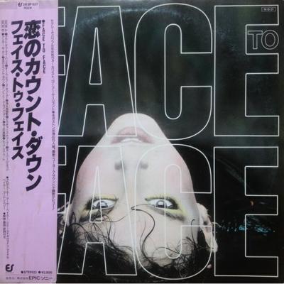 LP Record FACE TO FACE Face To Face 283P527 EPIC 1984 Japan Obi Pop Used