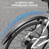 WEST BIKING Bike Fender Set 2PCS Full Coverage Bicycle Fender Quick-release Bike Front Rear Mudguard For 21c-42c Tire Bike Parts