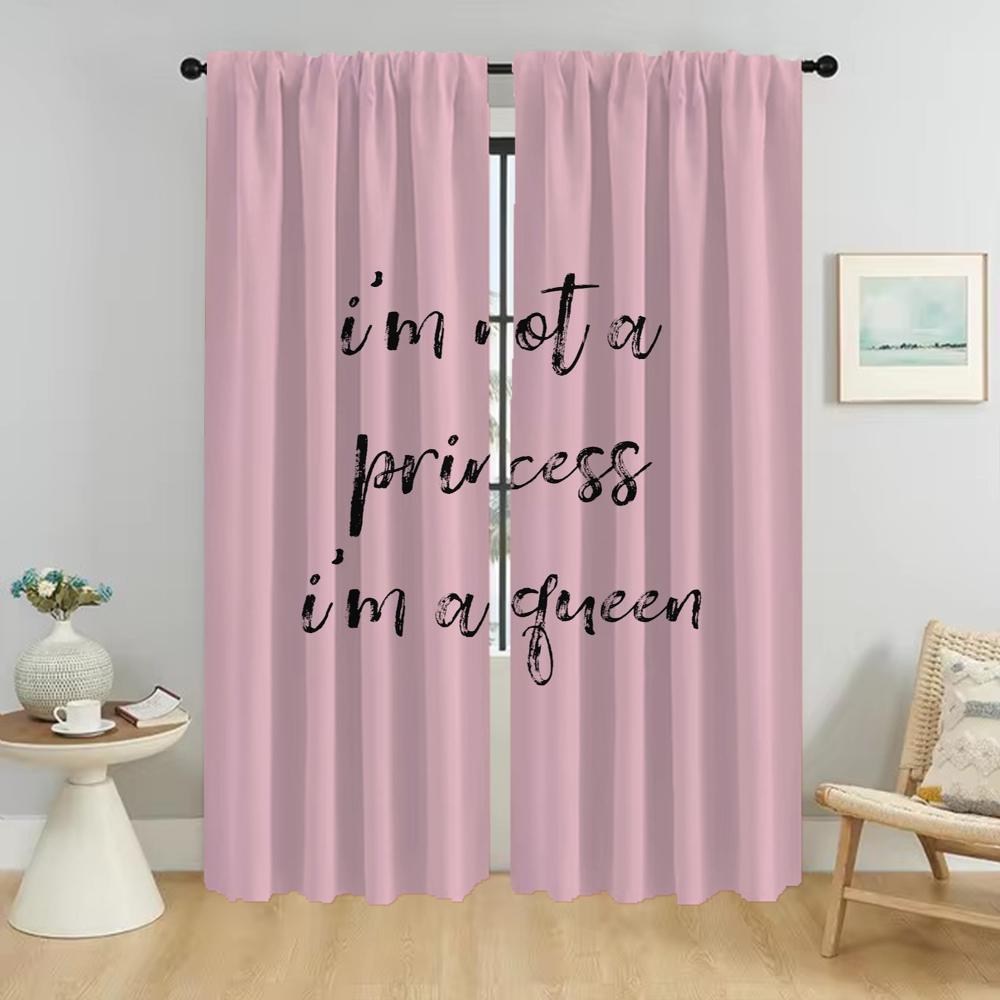 

Современные шторы для гостиной для камеры Rock-Queenes Тюль для спальни Домашний интерьер Шторы 2 шт. Шторы для окон W50xH70cmx2pcs-CL