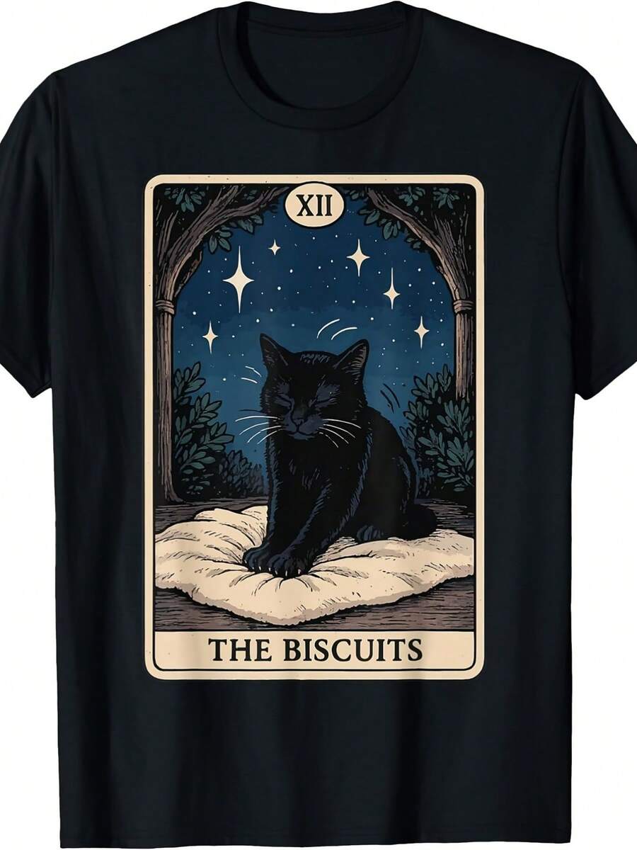 Plus Size Men s T-Shirts, Black Creative Graphics T-Shirts, Slogan T-Shirts, Interesting T-Shirts S разноцветный