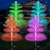 Outdoor Solar Fiber Optic Jellyfish Garden Lights (2-Pack)