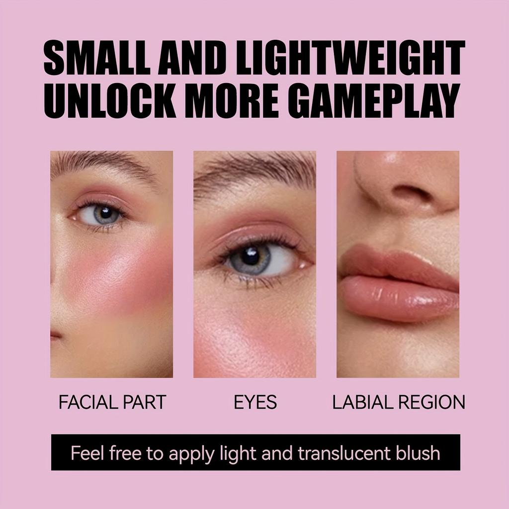 Jelly Blush Stick Lip and Cheek Stick, Multi-purpose Jelly Tint Jelly Blush, Water Jelly Tint,Blush Cooling Water Tint Sheer Lip