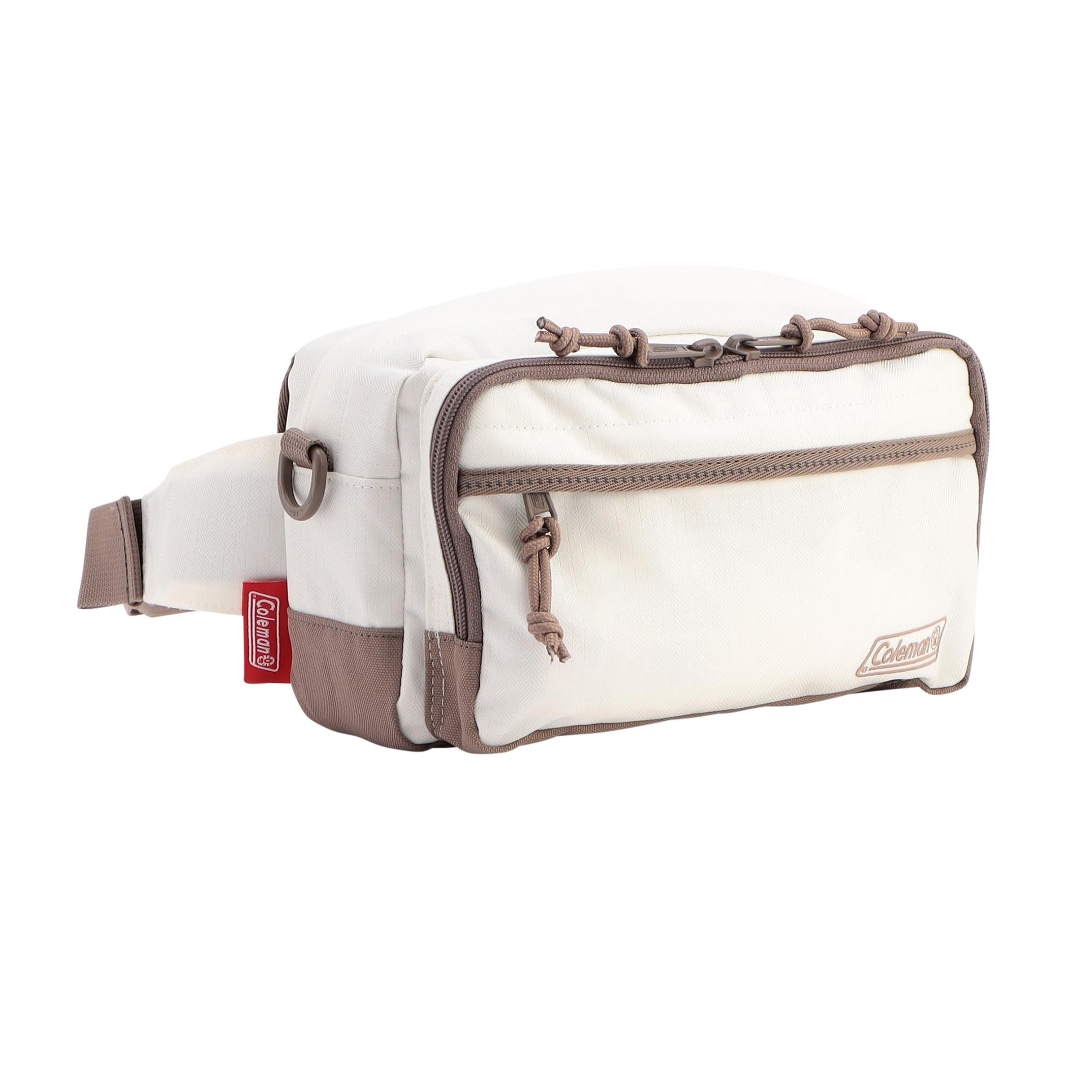 

Walker pouch (white herringbone)