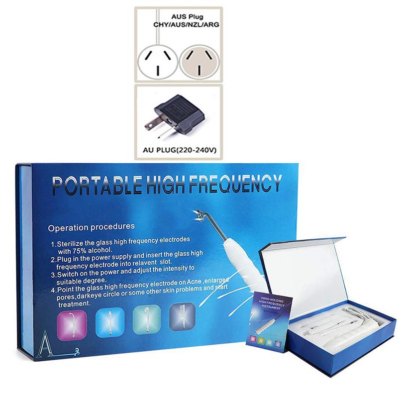 

электротерапевтический прибор Электротерапевтическая расческа портативное лечение акне Озоновый электротерапевтический стержень косметический прибор Высокочастотный фиолетовый