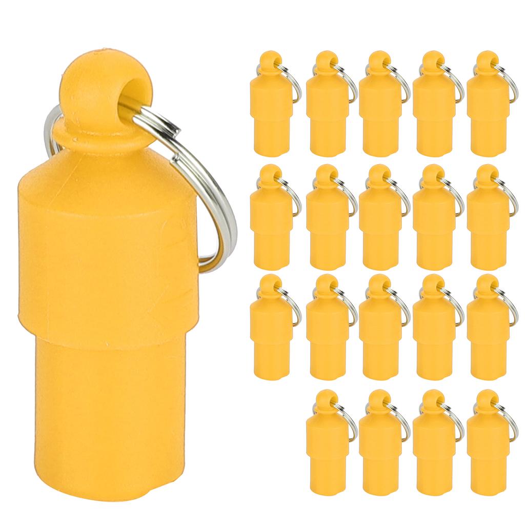 20pcs AntiLost Pet Tag  Dog Cat ID Name Address Label Storage Barrel Tube Collar Pendant