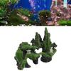 Moss Rockery Aquarium Decoration Artificial Moss Rockery Ornament for Aquarium Fish   Terrarium