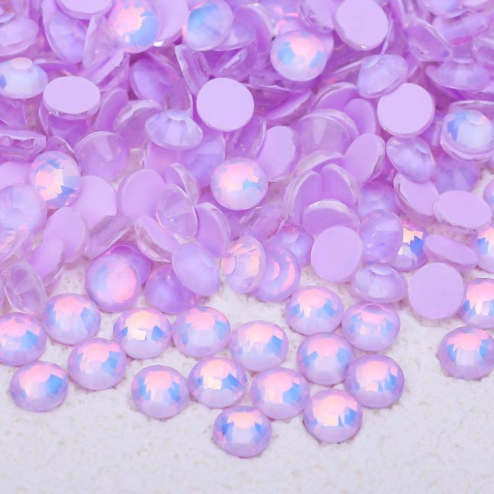 Weichen Fluorescent Protein Drill, Flat Bottom Drill Glass Rhinestone Neon Light Diy Luminous Nail Art Jewelry Nail Drill