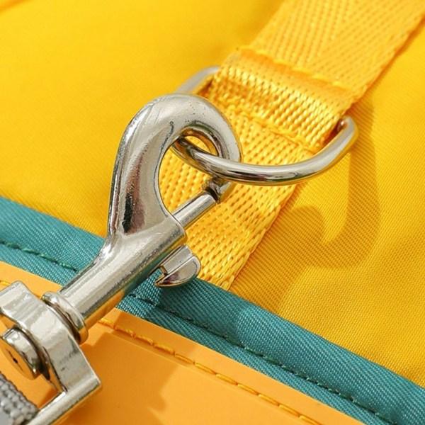 Kompet Rucksack Punkte Hund Katze Spazierleine Brustgurt Geschirr Leine Leine Set, Orang