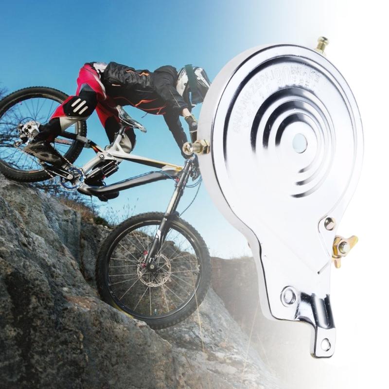 Rueda Trasera de Acero de Repuesto para Patinete Eléctrico Accesorios de Freno Tambor de Freno Sujeción de Freno Para Bicicleta