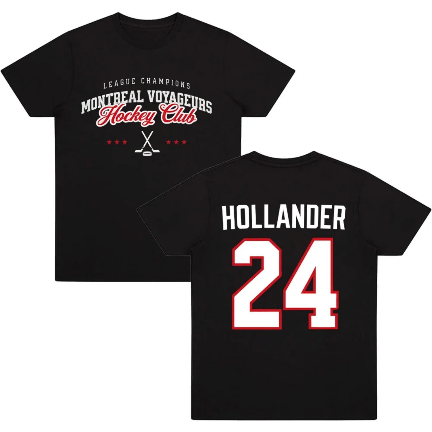 

Хлопковая футболка с принтом Heated Rivalry Hollander 24 для мужчин и женщин, летняя, повседневная, с коротким рукавом, уличный стиль, унисекс S разноцветный