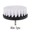 1PC 4-Inch Soft Bristle Drill Brush for Electric Drills - Upholstery Carpet Leather Tires Glass Cleaning Tool