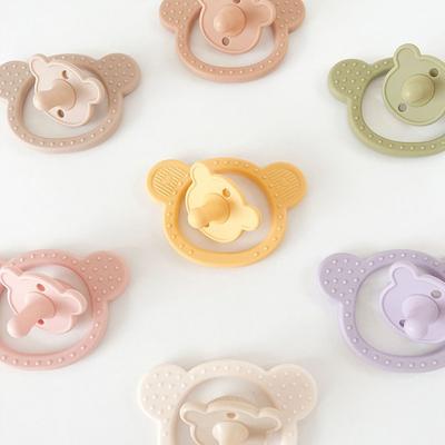 Dottu Dot Dotcom Silicone Soother Level 1 Infant Pacifier, Pink, 1 Piece, Korean Baby Products