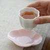 Boutique Jade Mud Powder Kneading Flower Coasters Creative Hot Pad for Coffee Cups Saucer Anti-scald Placemats Cup Holder Teaset