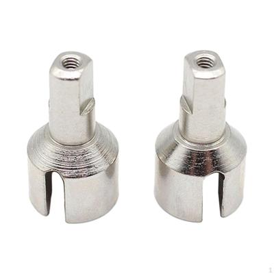 2 Pieces RC Car Differential Cup Spare Parts Metal 124008-2729 for 124008 124010 Truck
