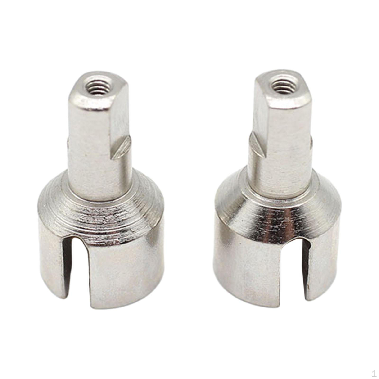 

2 Pieces RC Car Differential Cup Spare Parts Metal 124008-2729 for 124008 124010 Truck