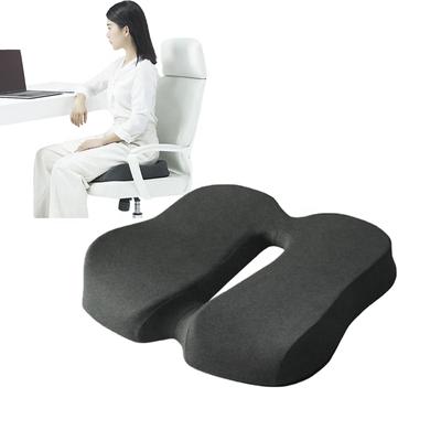 Memory Foam Sit Bone Relief μαξιλάρι καθίσματος για πισινό Κάτω μέρος της πλάτης Δισκία Ισχίου ισχίου μειώνει την κόπωση για καρέκλα