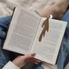 1Pc Canto Engraçado Bonito Derramado Café Marcador Marcador Leitura
