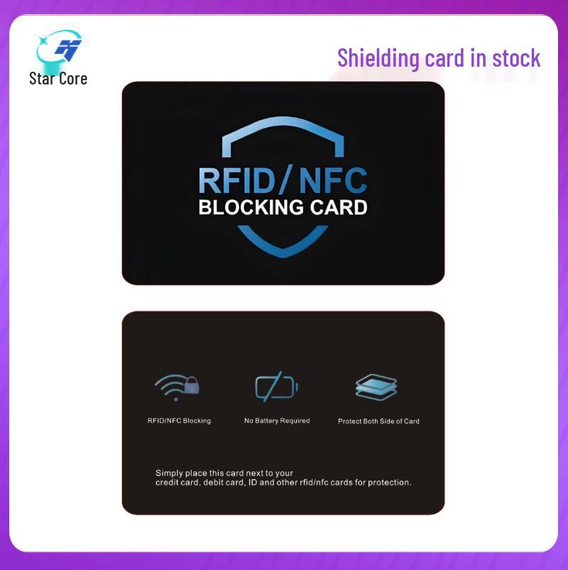 RFID and NFC Shielding Anti-Theft Card Blocker