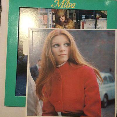 LP Record MILVA  Portrait Of Milva MW5004 RICORDI 1973 Japan Pop Used