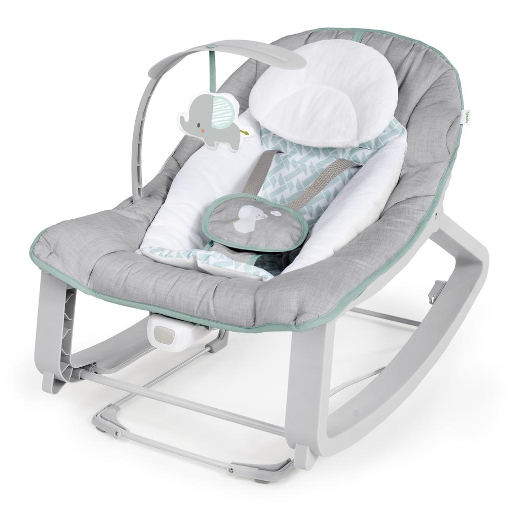 Ingenuity Keep Cozy 3 In 1 Bouncer Rocking Seat &