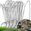 Anchor Pins for Agrotextiles, Agrotextiles, Pins, Pegs, 25cm, 100PCS