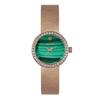 Diamond Natural Malachite Mesh Watch GE1246RG
