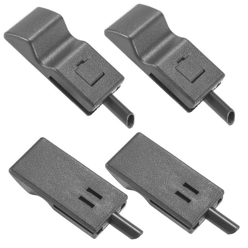 4 Pcs Car Front/Rear Door Lock Knobs For Chevrolet GMC Silverado Sierra 2007-13