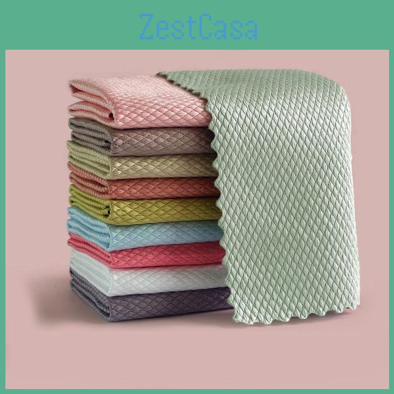 Cleaning Nanoscale Cloths Streakfree Miracle Cleaning Cloths Reusable Durable