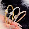New High-end, Slim-waist Titanium Steel Bracelet, Fashionable, Starry and Luxurious