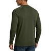 Men 50 Plus Sun Long Sleeve Shirt Lightweight Stretch Fabric Crew Neck Athletic Top for Outdoor Activities