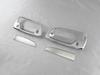 BRIGHTZ Hino Dutro Chrome Door Handle Covers and Knob Plate Set [TRUCK-S-083]