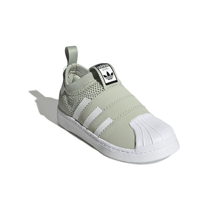 adidas Superstar 360 2.0 J Halo Grün Kinder Sneakers Wolkenweiß Kernschwarz GY3791