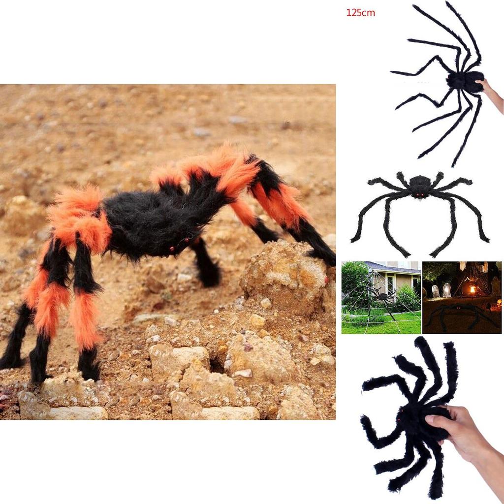 Colorful Spider Halloween Decoration Perfect For Spooky Indoor And Outdoor Haunted House Decor
