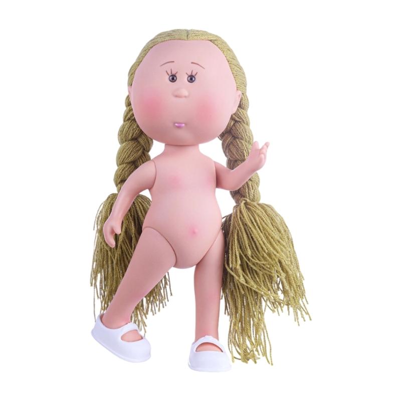 Adorable 24cm Plastic Potato Doll for Kids Creative Play Safe Easy Clean Home Decors Toy for Children Over 3 Years Old