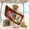 Fc Bayern Munich Champions Personalized Name Beach Towel Super Soft Microfiber Quickdry Fabric Suitable for Swimming Gym Camping Yoga Vacation