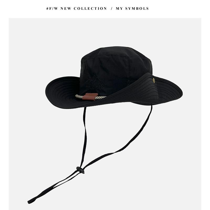 Brim Oversized Sunshade Breathable Fishing Hat For Men And Summer Women