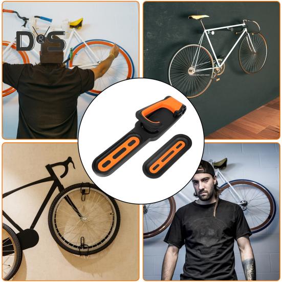 Supporto da parete per display per bici, verticale regolabile, resistente, MTB, strada, montagna, bicicletta, garage, gancio da parete, supporto per rack, accessori per bici