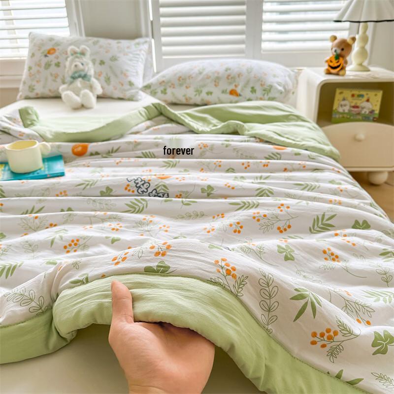 LISM Soft Cloud Cotton Summer Cooling Quilt
