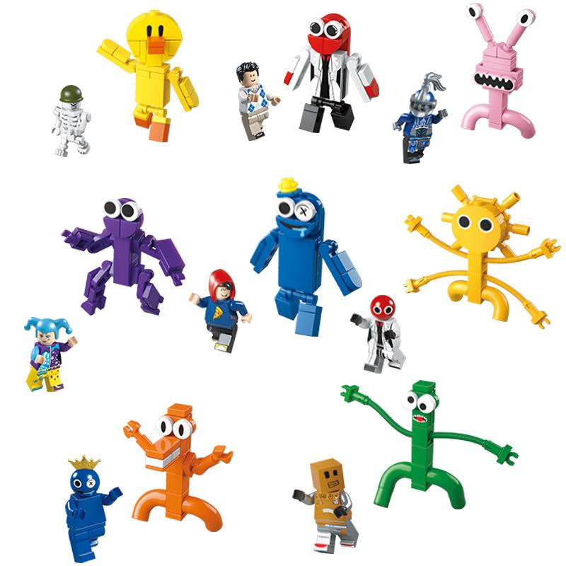 

нетоксичні Друзі Райдуги повний набір ляльок монстрів дитячі будівельні блоки іграшка для складання прикраси та ручні подарунки на день народження.