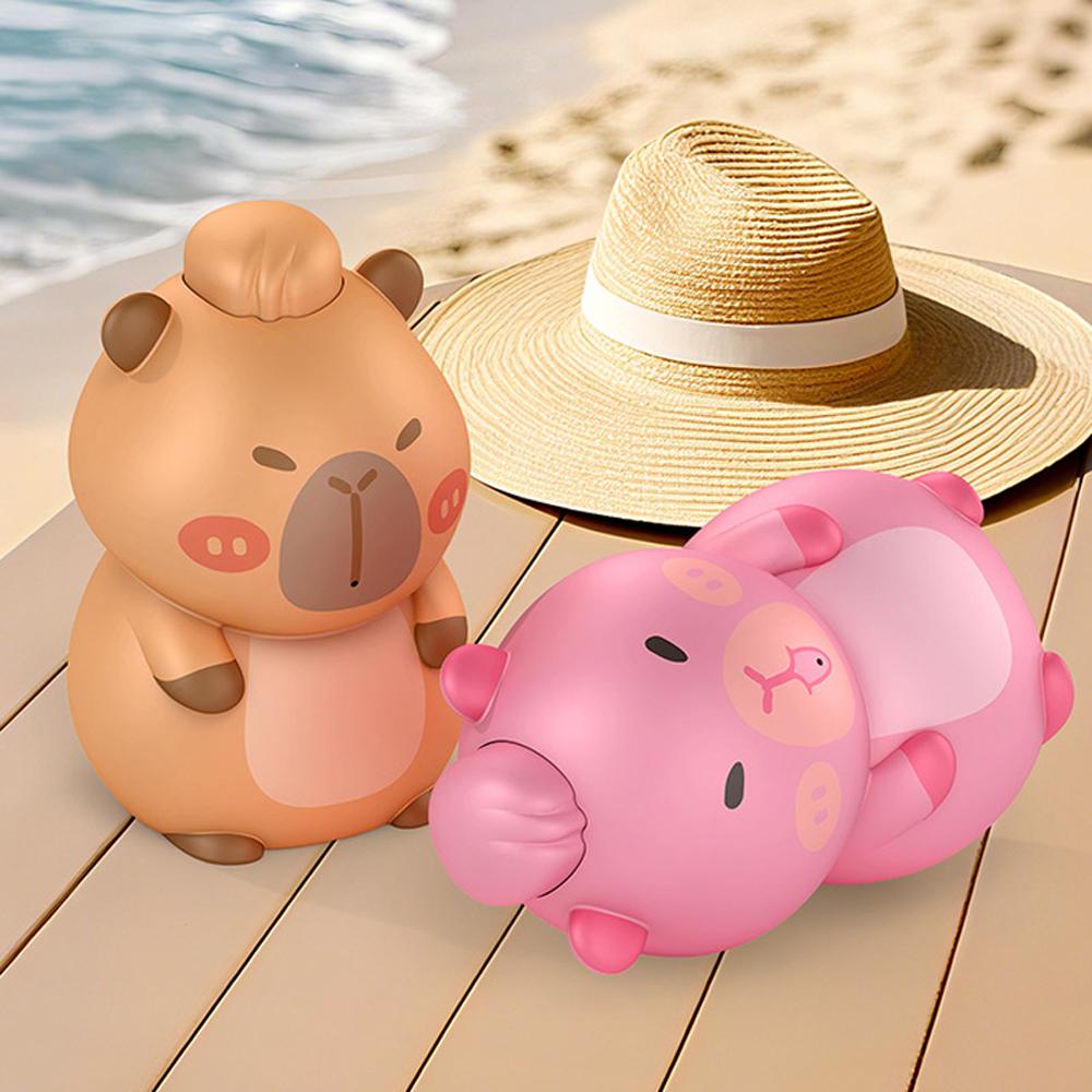 

3pcs/set Long Range Capybara Water Spray Toy Press Type Capybara Water Fighting Toys Beach 1 set