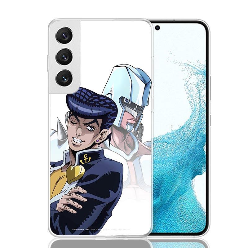 JoJo Adventure Higashikata Josuke Phone Case For Samsung Galaxy S26 S25 Edge S24 S23 FE S22 Ultra S21 Plus S20 + Fundas Cover Co