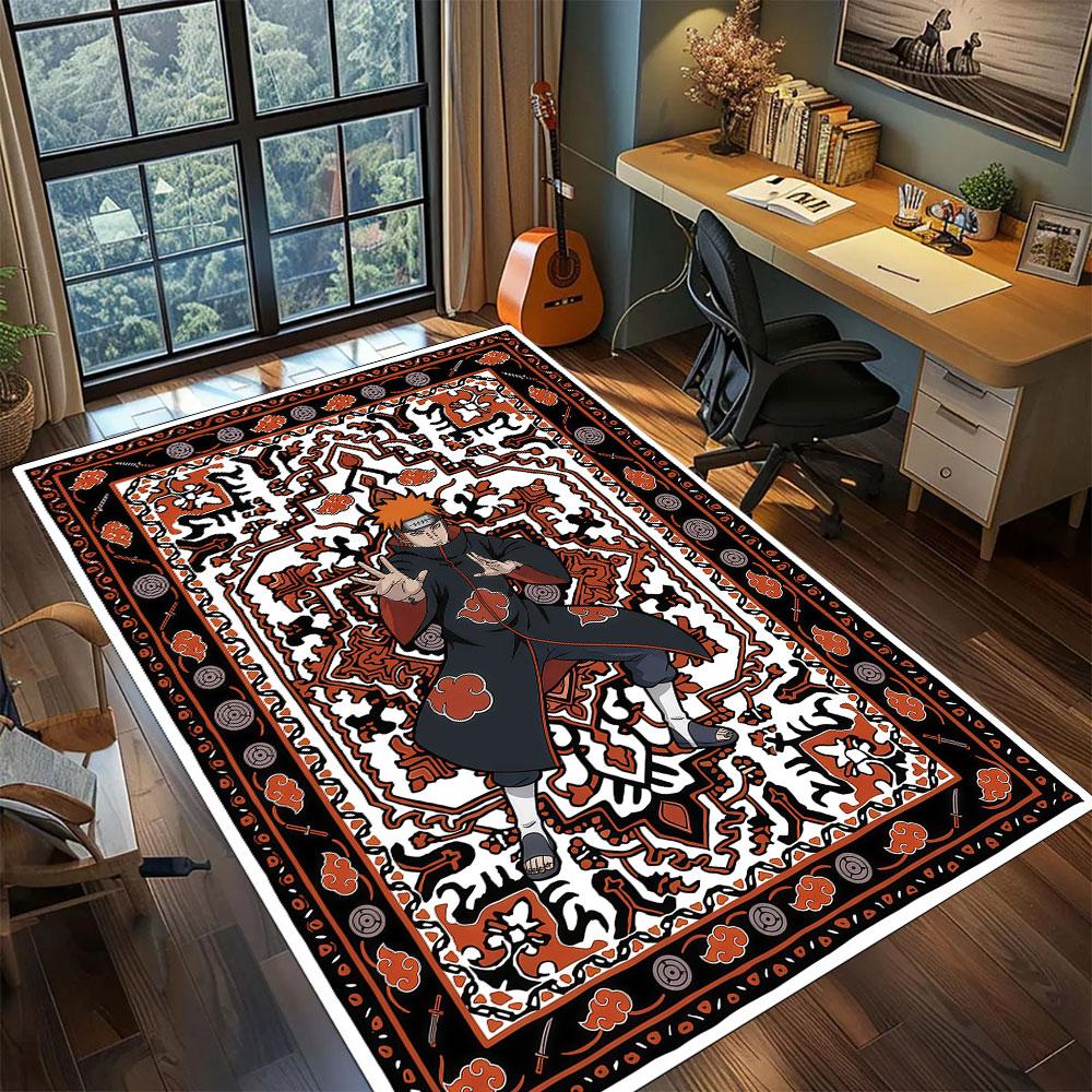 Naruto Anime Character Carpet for Living Room Bedroom Home Decor Cool Movie Mat Play Floor Mat