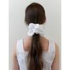 Meringue Silky Scrunch - White