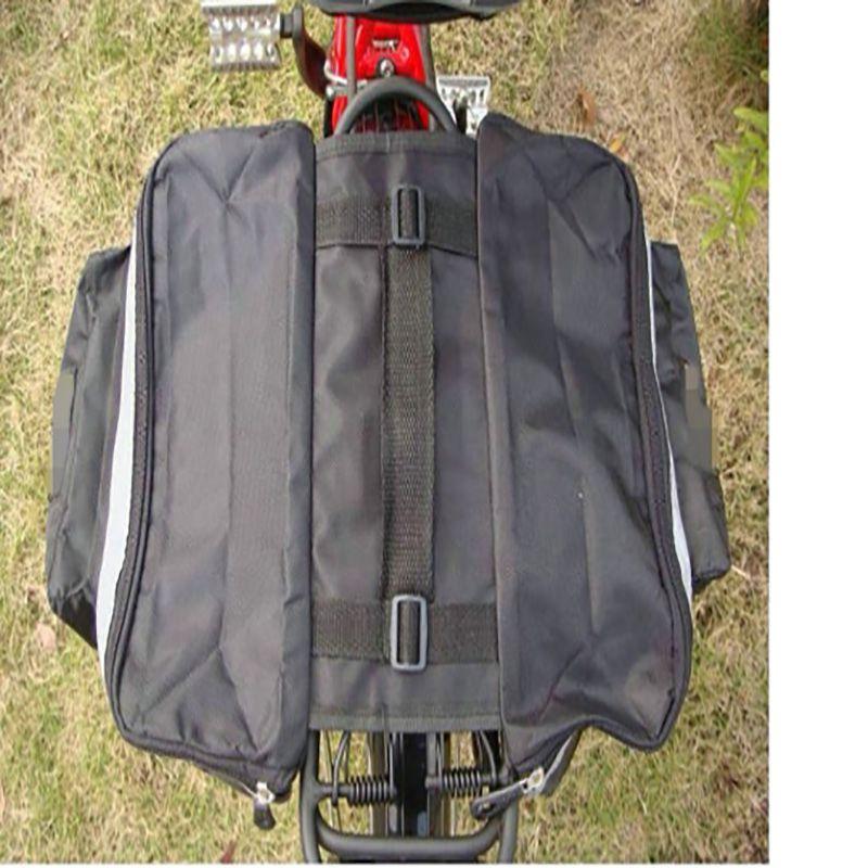 Premium Quality Cycling Bike Bicycle Rear Rack Seat Trunk Saddle Storage Pannier Bag