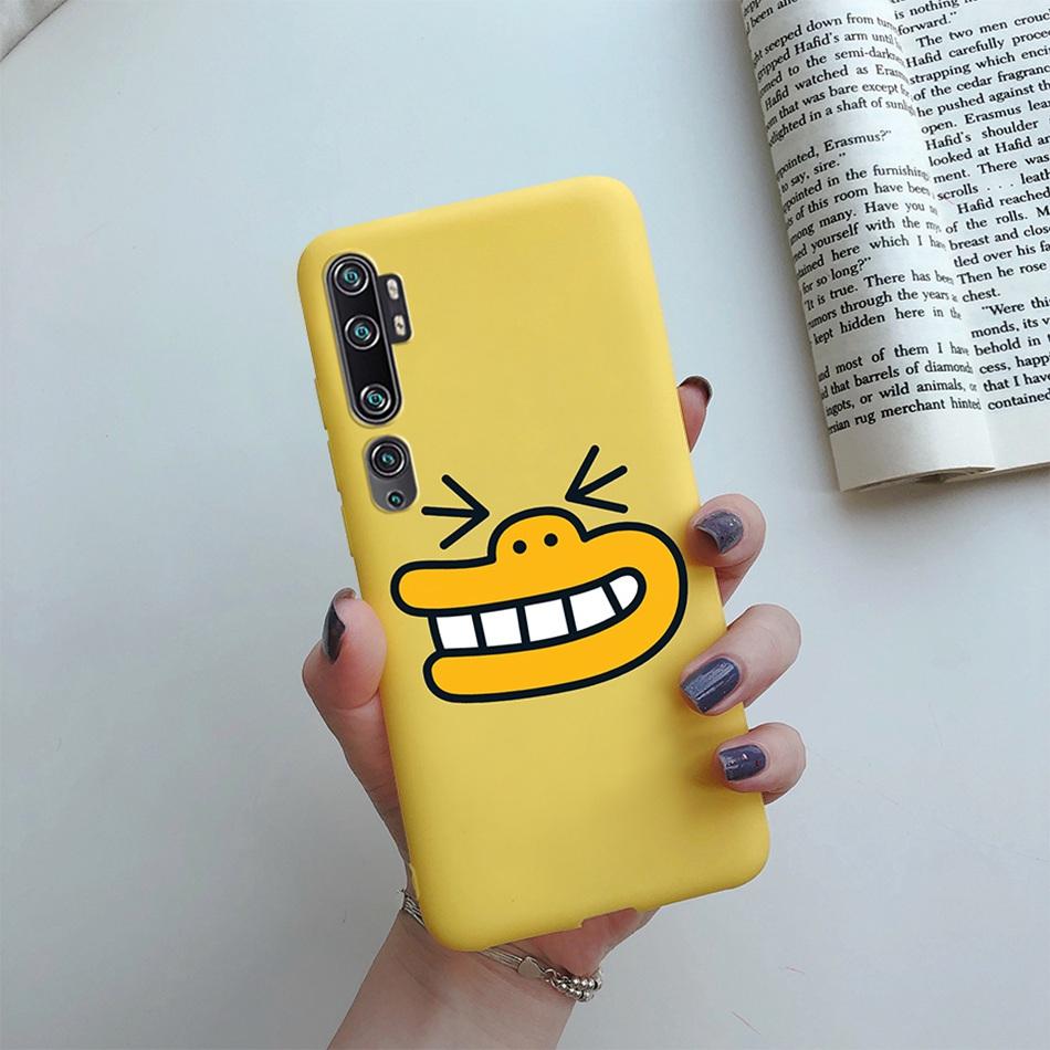 Love Heart Sunflower Case for Xiaomi Mi Note 10 Pro Case Bumper Silicone Back Cover for Xiomi Xiaomi Mi Note 10 Note10 Pro Case