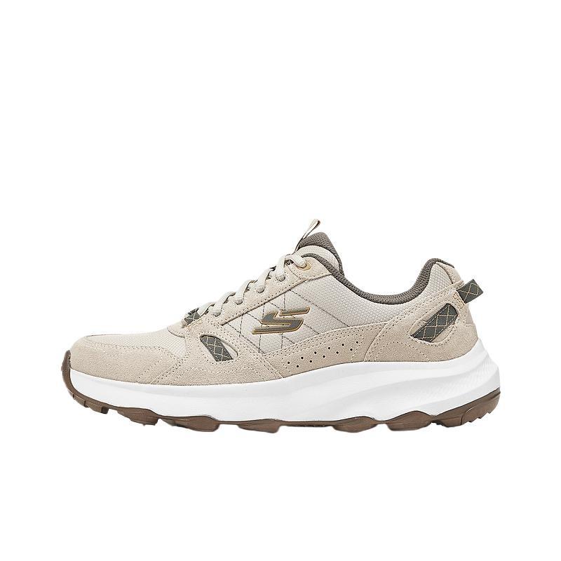 Skechers Ridge Oak Men Low Functional Outdoor Shoes Beige Gray 237785-NAT 43