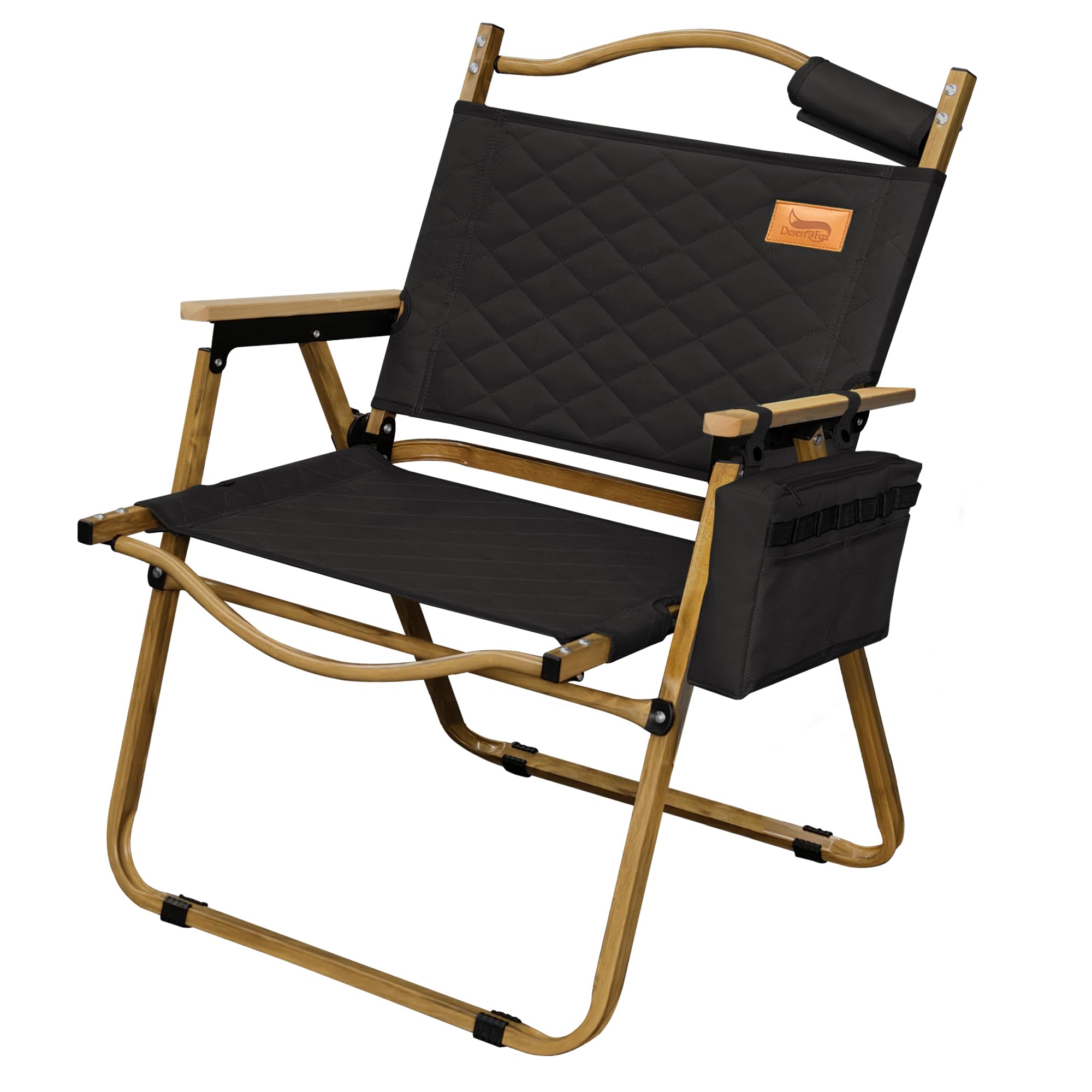 

DesertFox Кемпинг Открытый Складной с Вместимостью Ящика-Холодильника Подходит для Всех Легкий в DYBB Стул, Стул, Стул, [Вес 150кг] Сезоны, Компактный,