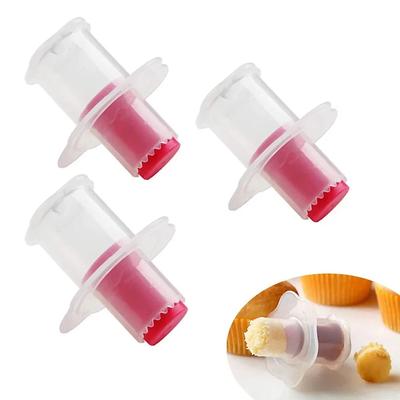 1PC Kitchen Cake Tools Cupcake Muffin Cake Corer Plunger Cutter Pasty Decorating Divider Mould