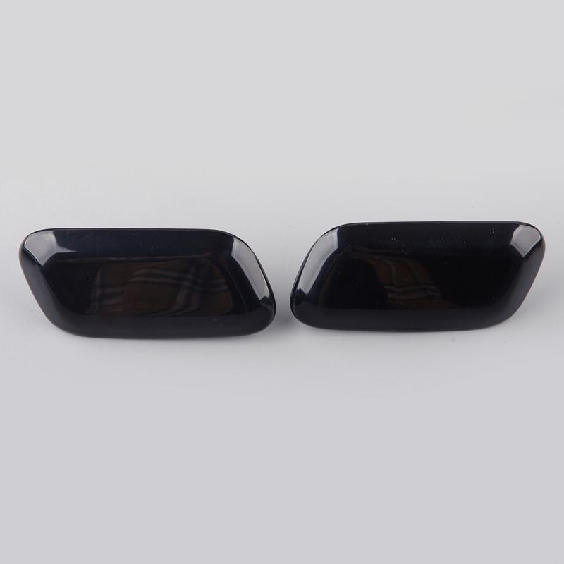 85045-47010 85044-47010 1 Pair Headlamp Washer Nozzle Cover Cap Fit For Toyota Prius XW30 2009 2010 2011 Black
